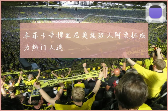 本菲卡寻穆里尼奥接班人阿莫林成为热门人选